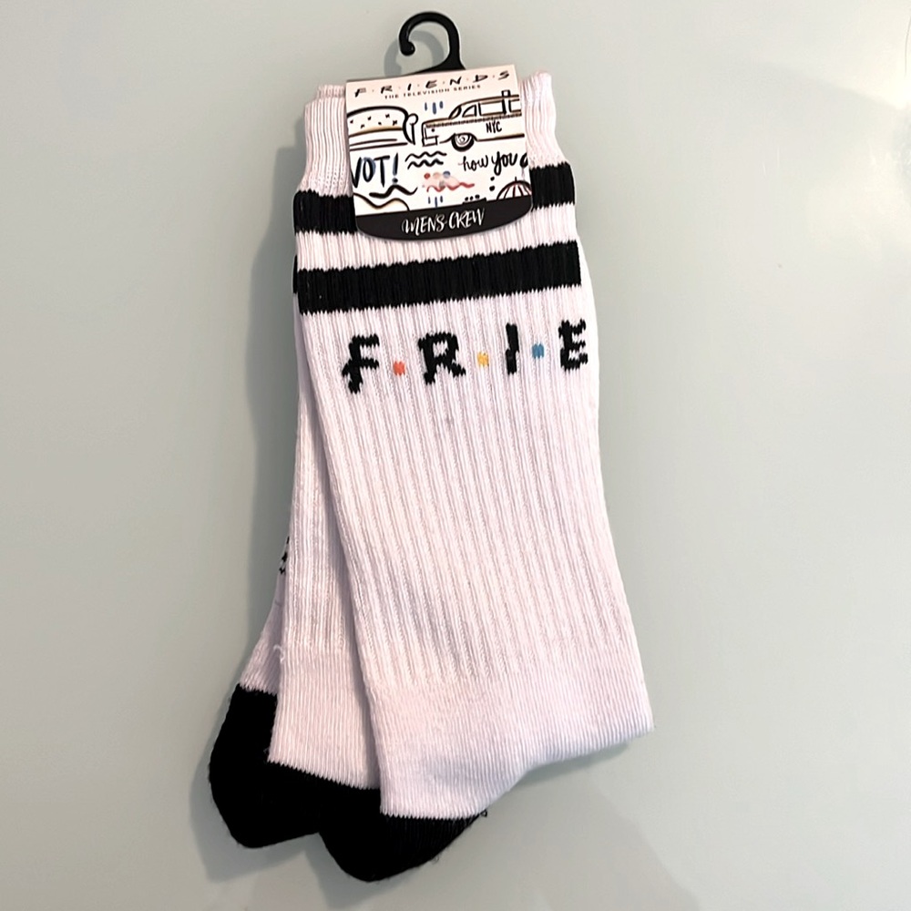 TV SHOW “Friends” socks! Brand new, still in package!